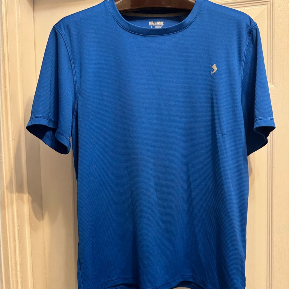 Reel Legends Classic Blue Short Sleeve Tee